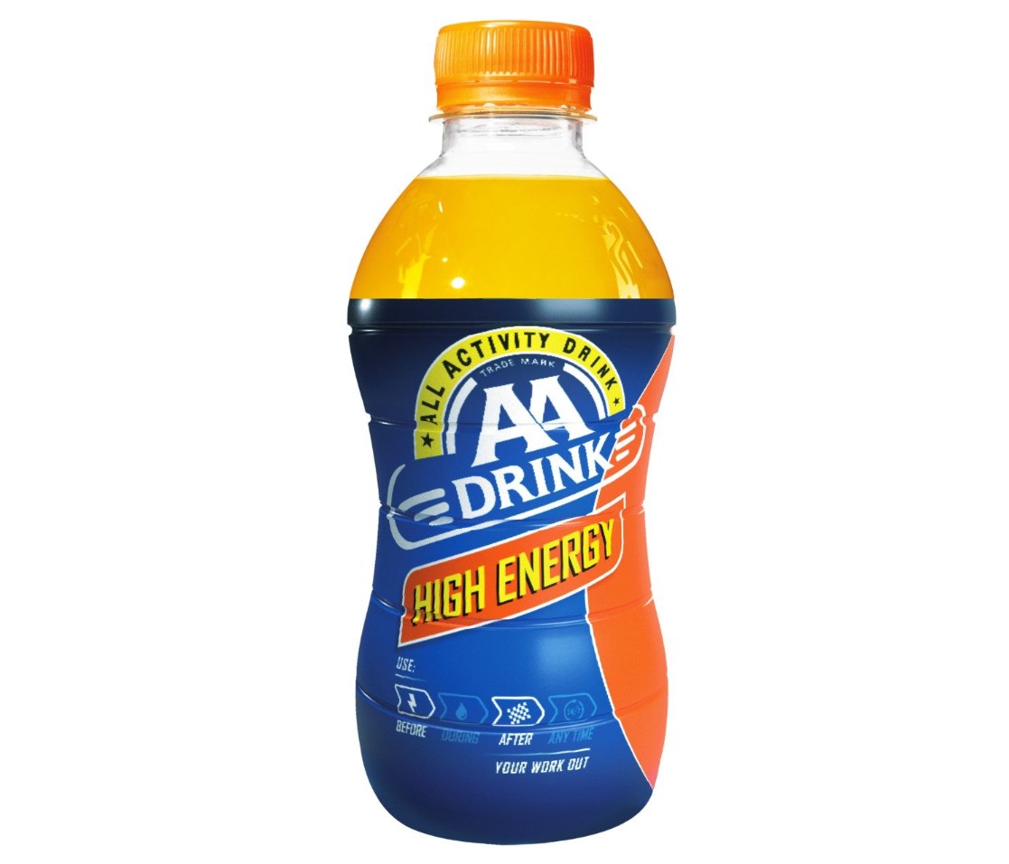 AA Drink High Energy Orange Pet-Fles 24x33cl